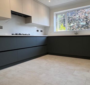 Contemporary Kitchen – Wide Floor View - Dreamline Interiors