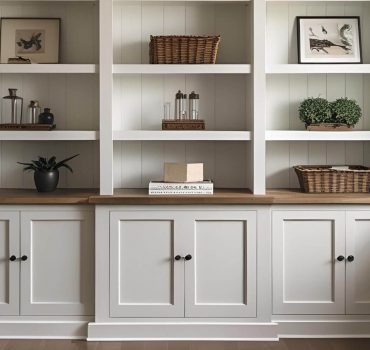 Custom-built shelving - Dreamline Interiors