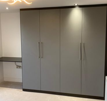 Fitted Wardrobe with Desk Corner