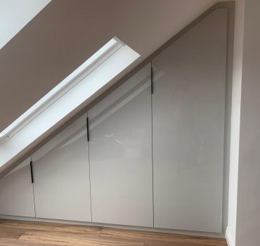 Gloss Angled Wardrobes