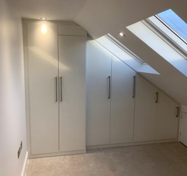 Sloped Loft Wardrobes