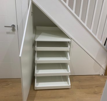 Under-Stairs Pull-Out Storage